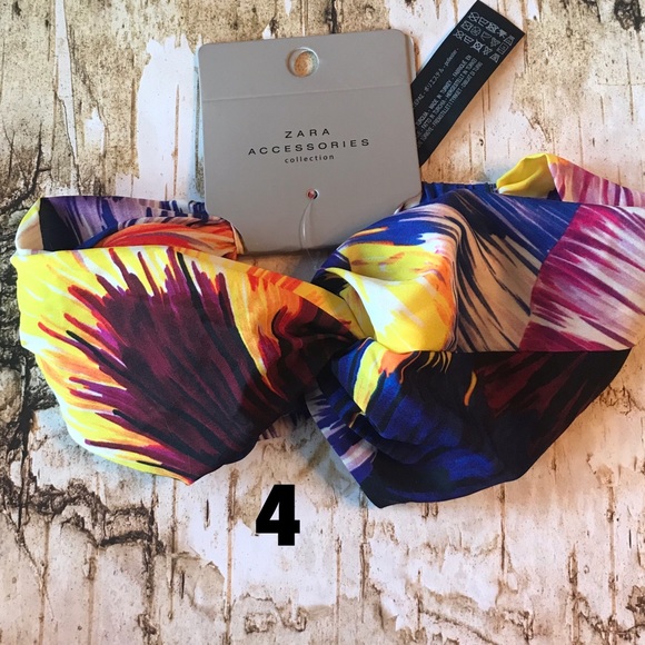 Zara Floral Turban Headband - Picture 6 of 7